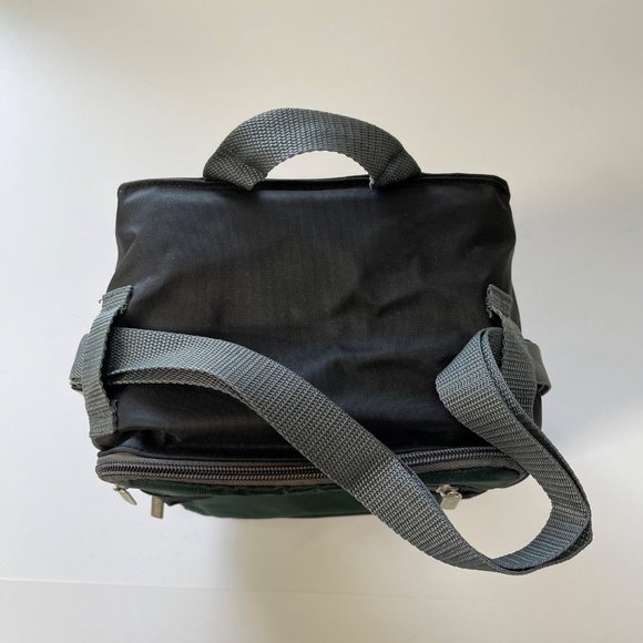 PAK CHEST COOLER Insulated Double Zip Compartment Adjustable Strap Green NWOT - Picture 10 of 12